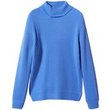MANGO MAN Pulover 'Flash' nebeško modra | Shoptok.si
