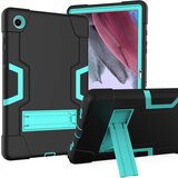 NIKCORP Ovitek za Samsung Galaxy Tab A 8.4 oklepljen s stojalom, trpežna troslojna zaščita in silikonski ovitek, mentol barva, (5000139056) | Shoptok.si