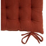 Casa Selección Sedežna blazina iz rebrastega žameta 40x40 cm Merely – | Shoptok.si