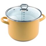 Fackelmann lonac+stakleni poklopac 20cm,emajl 4l cene