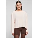 UC Curvy Ladies Short Modal Bateau Neckline Longsleeve pink | Shoptok.si