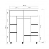 Hanah home Loni 4 969 Ormar | Eponuda.ba