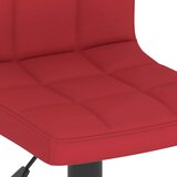  Barski stolac od tkanine crvena boja vina | Eponuda.com