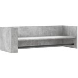 Maison Chic Stenska polica - Viseča Polica siva 100x35x30,5 cm iverna plošča, (21758764) Cene