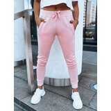 DStreet Spodnie damskie dresowe FITS różowe | Shoptok.si
