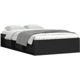 Maison Chic Posteljni okvir - Dvoposteljna postelja - Zakonska postelja črn 120x200 cm-J13715, (21773846) | Shoptok.si