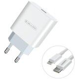 Jellico hišni polnilec AK-180 Quick Charge 20W vhod Type C s kablom Lightning - Original (EU Blister) bel Cene