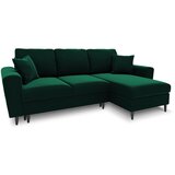 Cosmopolitan Design Zelena baršunasti sklopiva/s prostorom za odlaganje kutna garnitura Kyoto – Cosmopolitan Design Zelena baršunasti sklopiva/s prostorom za odlaganje kutna garnitura Kyoto – Slike