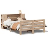 Maison Chic Posteljni okvir - Dvoposteljna postelja - Zakonska postelja brez vzmetnice 120x200 cm trdna borovina-J10592, (21763335) | Shoptok.si
