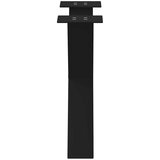  Noge za klub stolić u obliku slova X, 2 kom, crne, 60 x (42-43) cm, čelik | shoptok.hr
