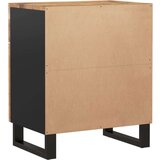  Nočna omarica 50x33x60 cm trden mangov les in inženirski les, (20734742) | Shoptok.si