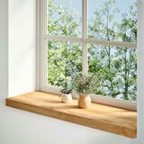  Prozorske klupice 2 kom svijetlosmeđe 80x25x2 cm masivne hrast | shoptok.hr