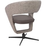 Moderano NASLANJAČ, kovina, tekstil svetlo siva, siva | Shoptok.si