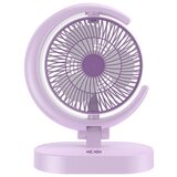 Venisymlis Namizni Ventilator Za Ponovno Polnjenje, Vrtljiva Nočna Lučka, Tihi Hladilni Ventilatorji, (22070431) | Shoptok.si