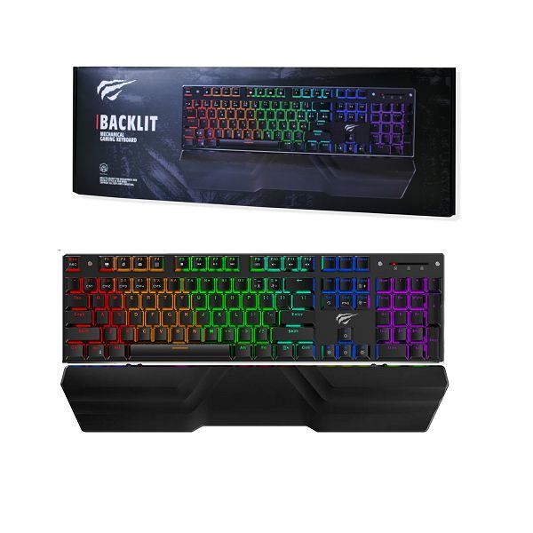Havit Gamenote tipkovnica HV-KB498L backlit mehanička USB | shoptok.hr