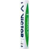 Victor Feather badminton balls Champion No.1 (12 Pack) speed 77 (up to 11-21°C) - M | Shoptok.si