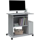  Stol za računalo boja hrasta 80 x 50 x 75 cm konstruirano drvo | shoptok.hr