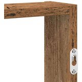  Zidna polica Staro drvo 43x9x60 cm Konstruirano drvo | shoptok.hr