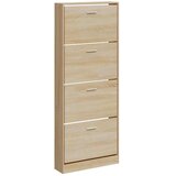 Ormarić za cipele boja hrasta 59x17x150 cm konstruirano drvo | shoptok.hr