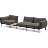 Kave Home Tamno siva podstavljena vrtna sofa Sorells – Cijene