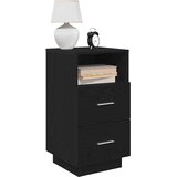  Noćni ormarići 2 kom s 2 ladice crni 36x36x68 cm | shoptok.hr