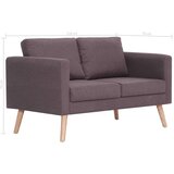 vidaXL dvosjed od tkanine bež | shoptok.hr