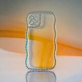  futrola sedef cirkon za iphone 14 pro (6.1) narandzasta Cene