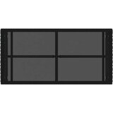 Vanjski stol Crna 80 x 40 x 40 cm PE Rattan i Staklo - Crna | shoptok.hr
