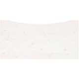 vidaXL Ploča za radni stol bijela 110x55x2 5 cm od masivne borovine | shoptok.hr