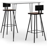  3-dijelni barski set bijeli | shoptok.hr