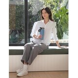 Ladelle Siva boca za vodu za put od nehrđajućeg čelika 1 l Eco – | shoptok.hr