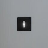 Kanlux 90790 - LED svetlo za stepenice sa senzorom MAGNIK LED/1,7W/230V CCT crna uglasta. | Eponuda.com