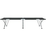  Sklopivi kamperski krevet Crna 194 x 62,5 x 42,5 cm | Eponuda.com