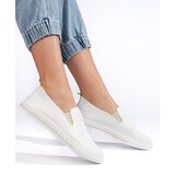 Shelvt Openwork women's sneakers white Cijene