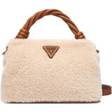 Guess SHAIDA TOP HANDLE CROSSBODY Bež Cijene