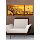 Wallity zidni sat 3P3040CSMOR-7, 96x40 cm, Zlatne boje u