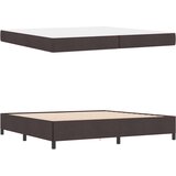  Postelja z vzmetnico Rjava 200 x 200 cm | Shoptok.si