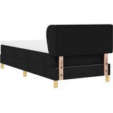  s opruga kutije s uzglavljem Crna 90 x 200 cm tkanina | shoptok.hr