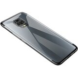 IZMAEL.eu Ohišje Clear Color s barvnim robom za Motorola Moto G9 Play - Črna | Shoptok.si