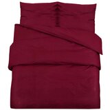  Posteljnina bordo 200x200 cm lahka mikrovlakna, (20915960) | Shoptok.si