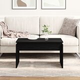 vidaXL Stolić za kavu Crni hrast Drvo 68 x 38 x 50 cm Izdržljiv Cijene