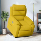  Naslonjač na podizanje žuti baršunasti | shoptok.hr