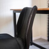 MID.YOU Set Barskih Stolov Barron, Črna, 2 Kos | Shoptok.si