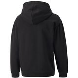 Puma Puloverji Alpha Hoodie FL Črna | Shoptok.si