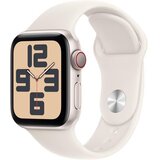 Apple Watch SE (2nd Gen) [GPS 44mm] Smartwatch with Starlight Aluminum Case with Starlight Sport Band M/L. Fitness and Sleep Trackers, Crash Detection, Heart Rate Monitor, Retina Display | ePonuda.com