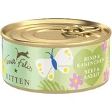 Kitten 18 x 70 g - Govedina in zajec