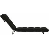  Jastučić za ležaljku VIANEN 100% poliester Crna 200 x 50 x 8 cm - Crna 200 x 50 x 8 cm | shoptok.hr