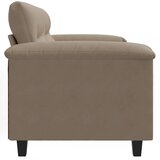  Dvosjed smeđesivi 120 cm od mikrovlakana | shoptok.hr