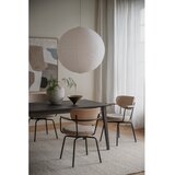 Rowico Črn/bež kovinski jedilni stol z nasloni za roke Merrick – | Shoptok.si