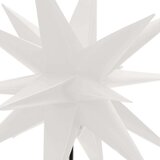  Božićna svjetiljka sa šiljkom za tlo LED sklopiva bijela 57 cm | shoptok.hr